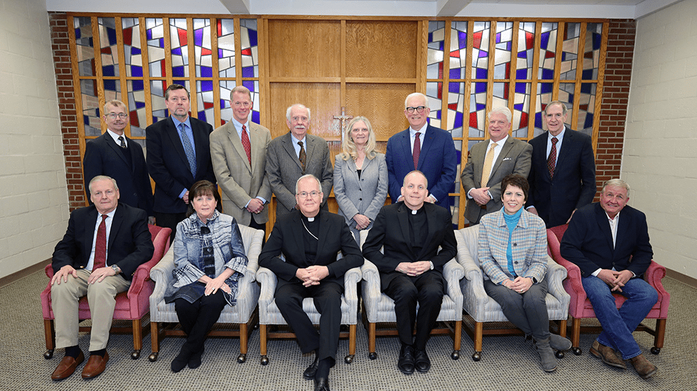 The first members of the Board of Directors of the Catholic Foundation for the Diocese of Scranton