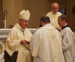 Photo William Asinari Diaconate Ordination